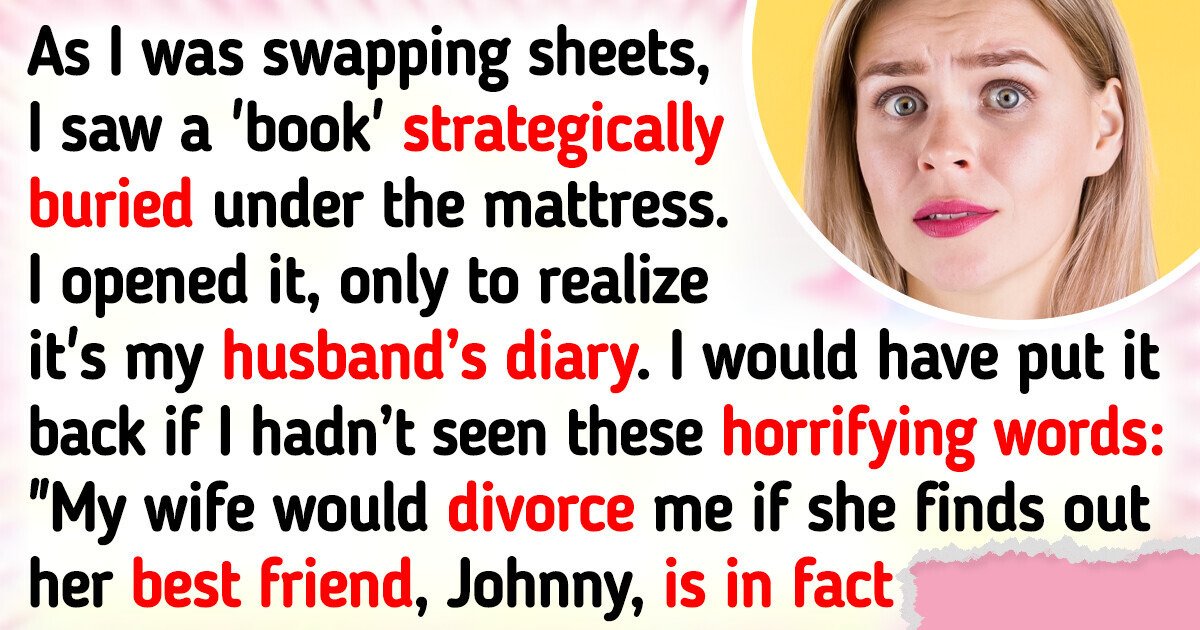 I Learn My Husband’s Diary — I Can’t Wrap My Head Around the Secret I Uncovered