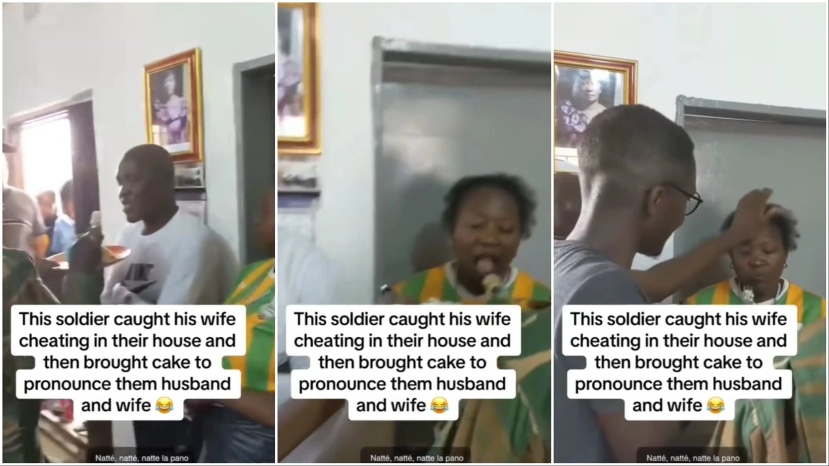 WATCH: Soldier Caught Important other Cheating With Boyfriend And Made Them Alternate Marriage ceremony Vows